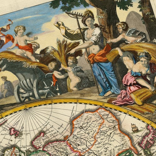4-1690 world map