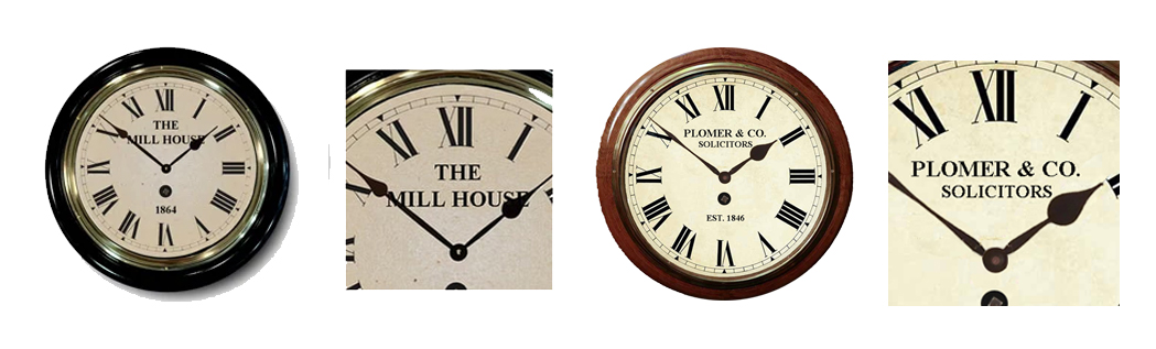 Personalised Fusse Clocks